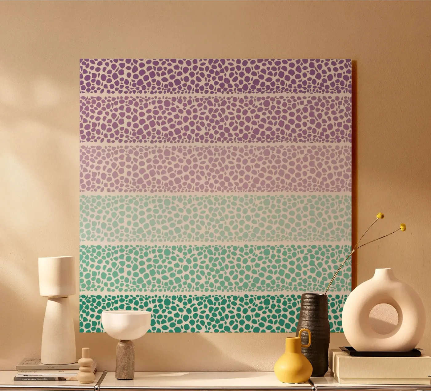 Riverside Colored Pebbles plexiglass da Pom Graphic Design