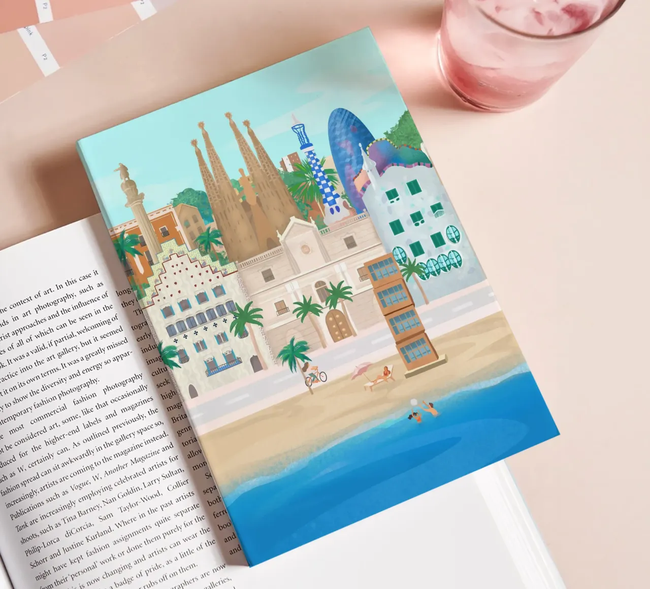 Barceolona notebook by PetrArts