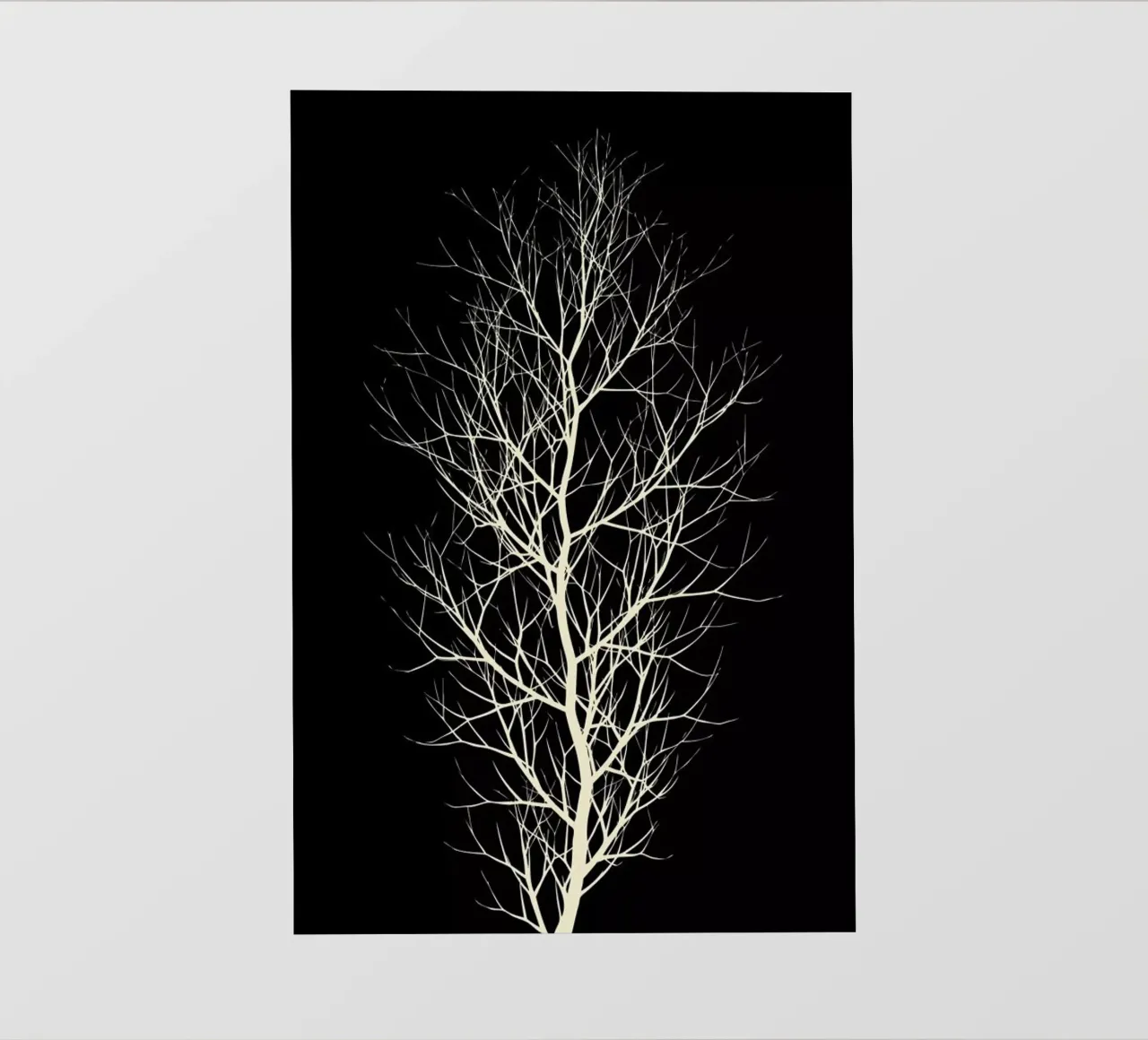 Beauty of Silence telo in pvc da Kubistika
