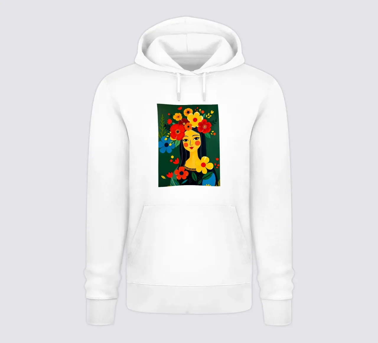 MONA LISA STILE MATISSE felpa con cappuccio da ARTOMATIC
