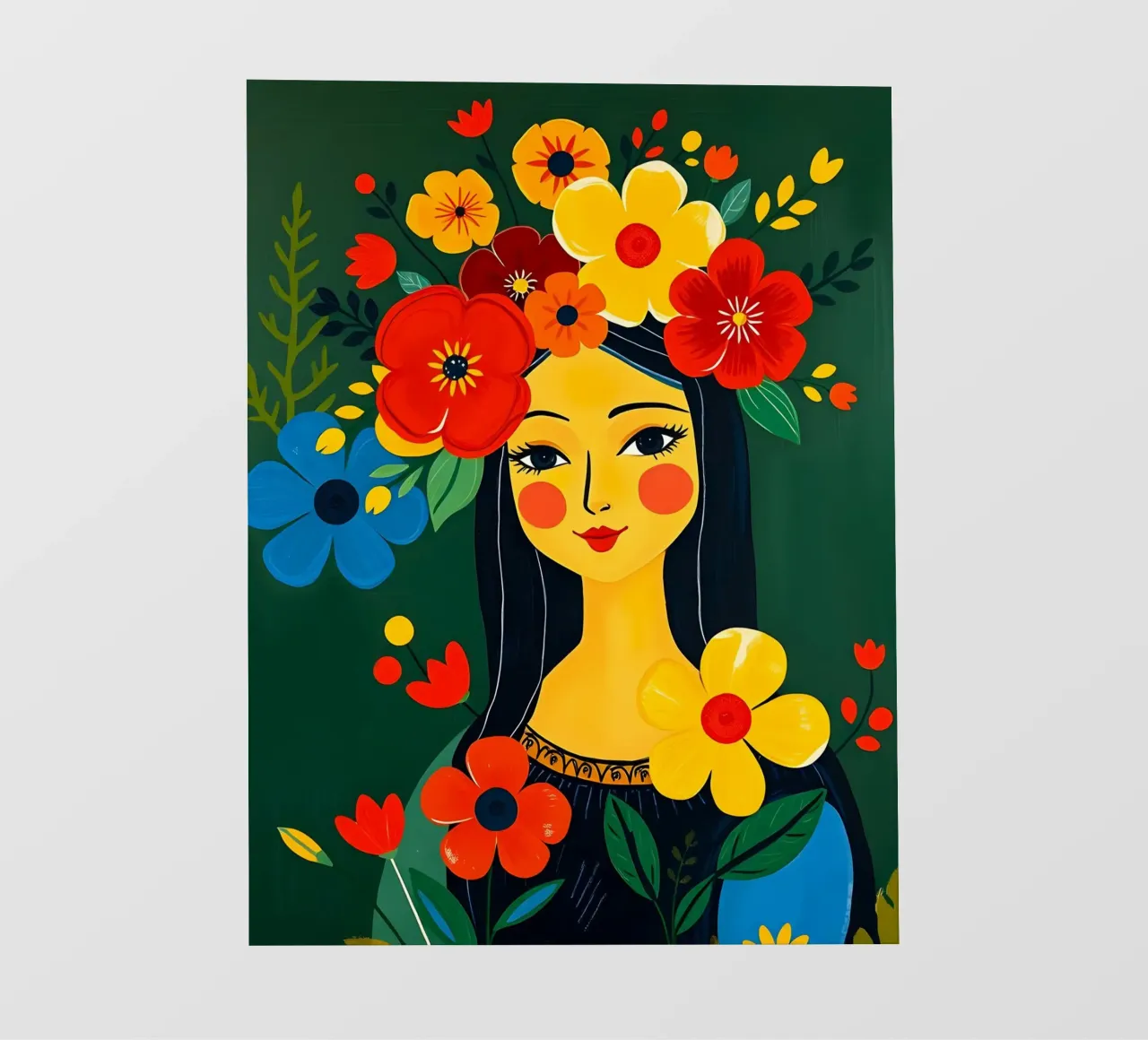 MONA LISA STILE MATISSE pellicola backlit da ARTOMATIC
