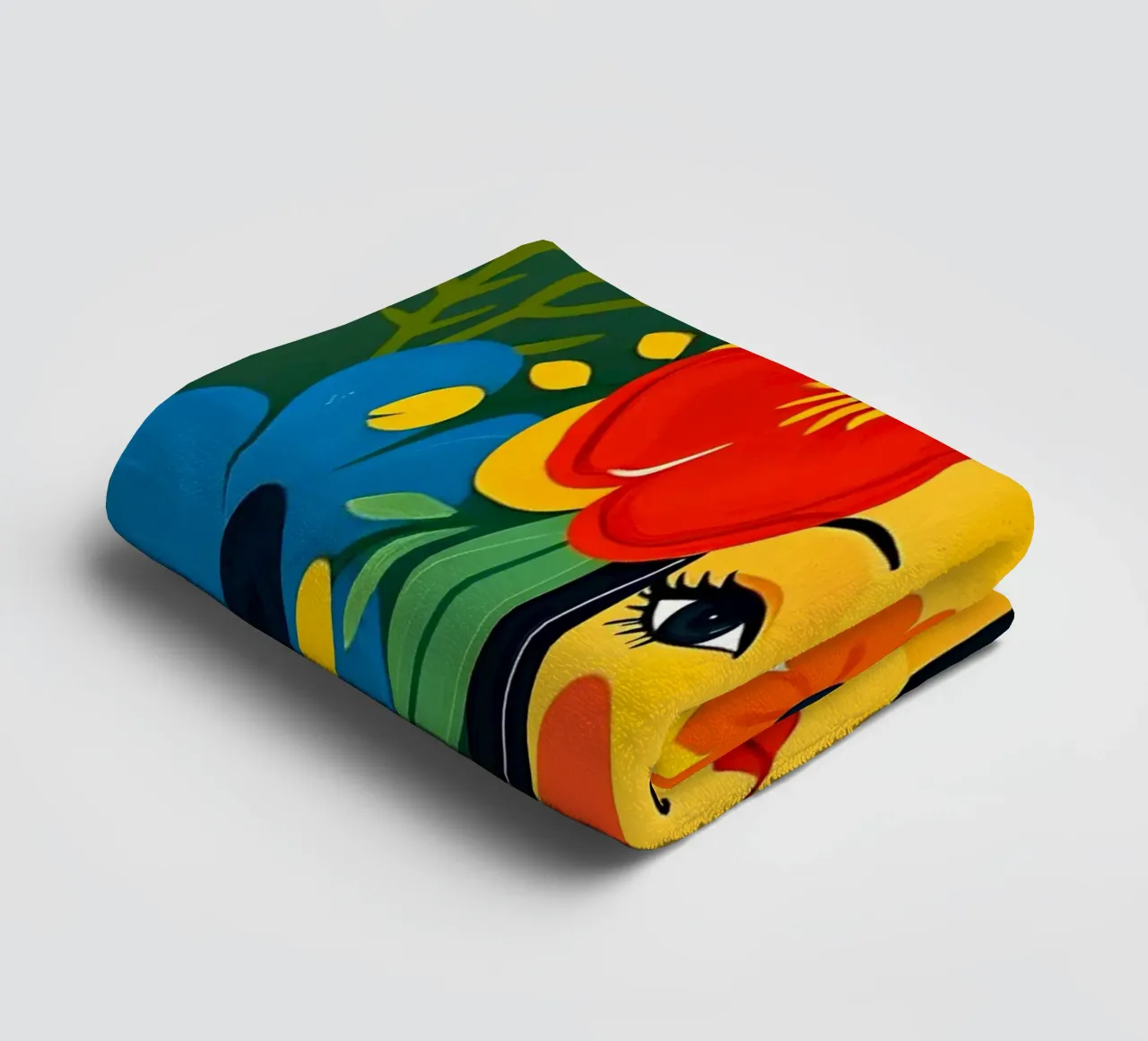 MONA LISA STILE MATISSE asciugamano da bagno da ARTOMATIC