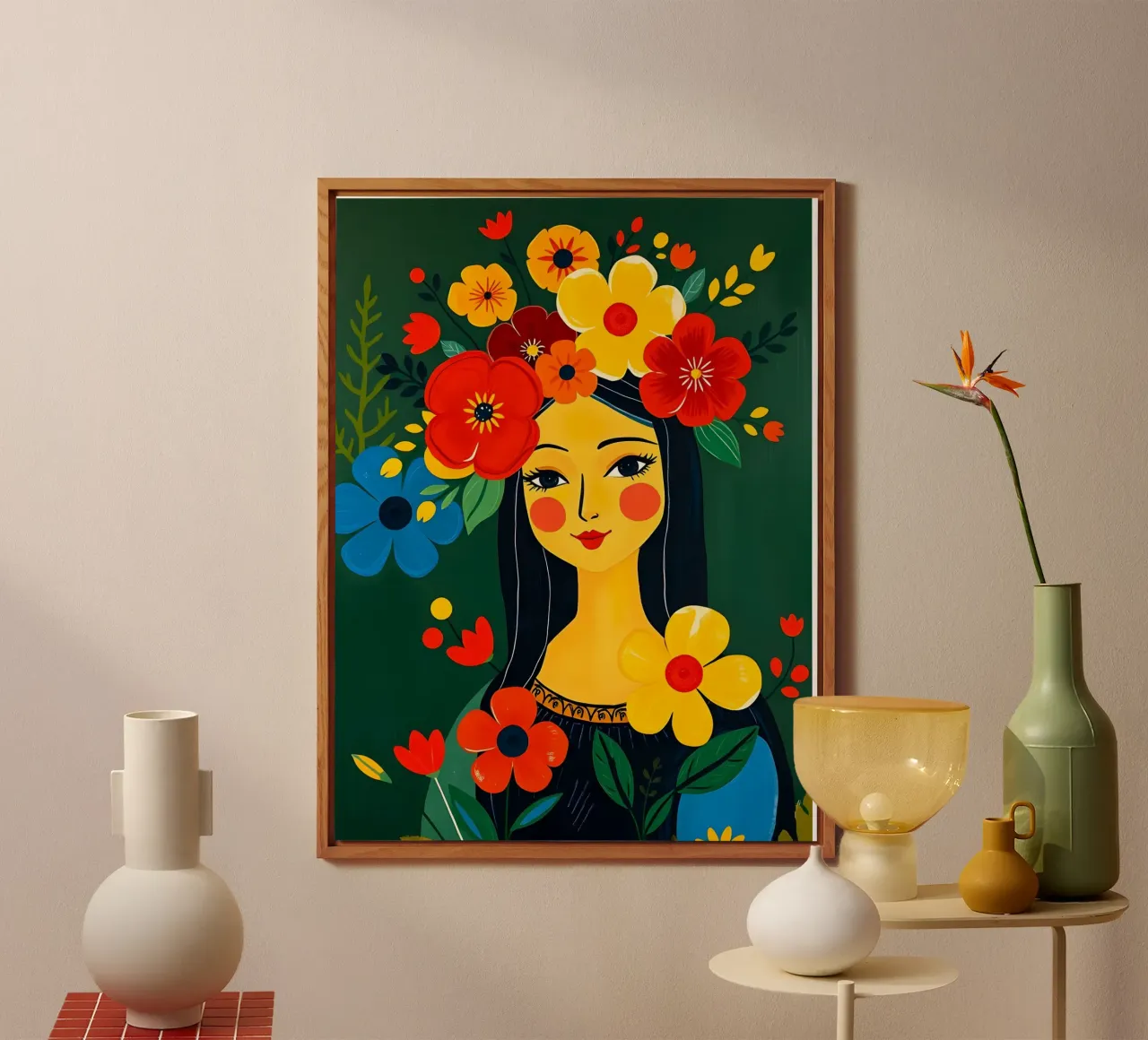 MONA LISA MATISSE STYLE alu-dibond by ARTOMATIC