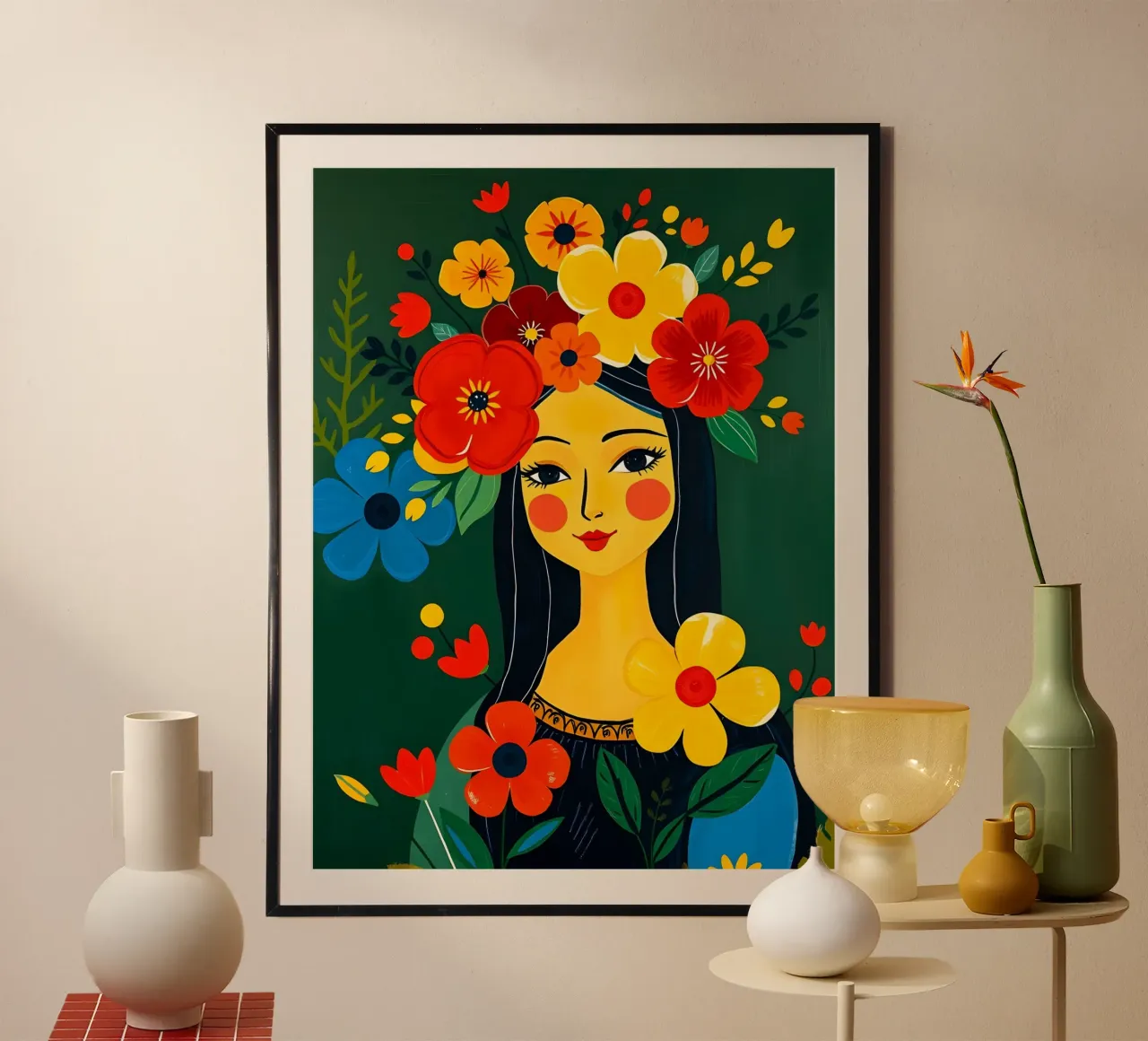 MONA LISA STILE MATISSE poster da ARTOMATIC