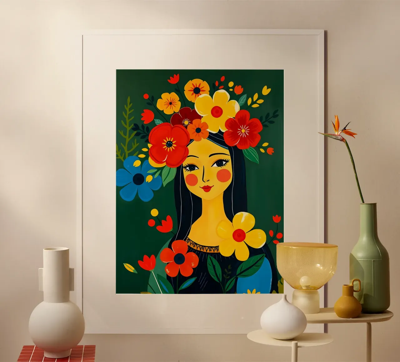 MONA LISA STILE MATISSE poster da ARTOMATIC