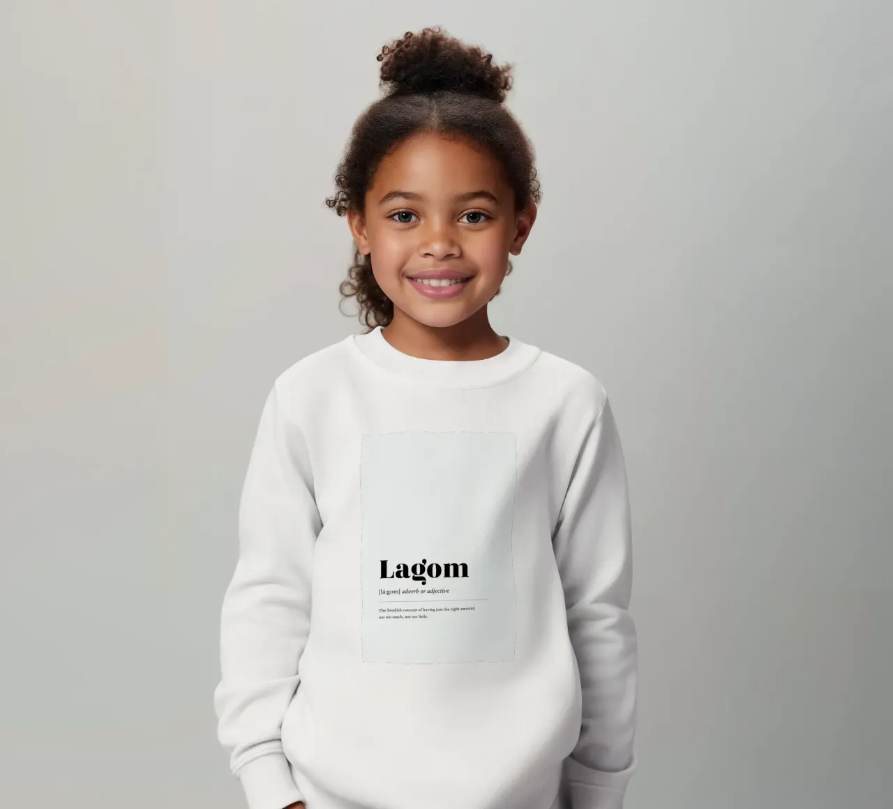 Lagom felpa bambino da daylight design studio