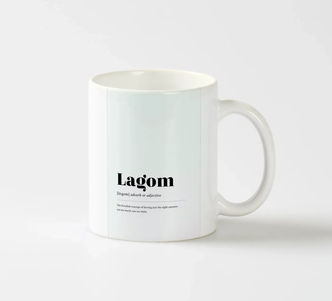 Lagom ceramic mug by daylight design studio