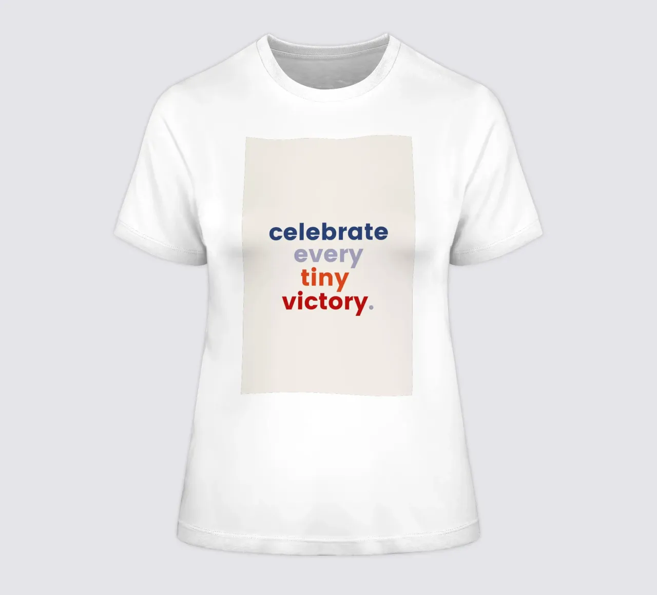 Every Tiny Victory t-shirt da donna da daylight design studio
