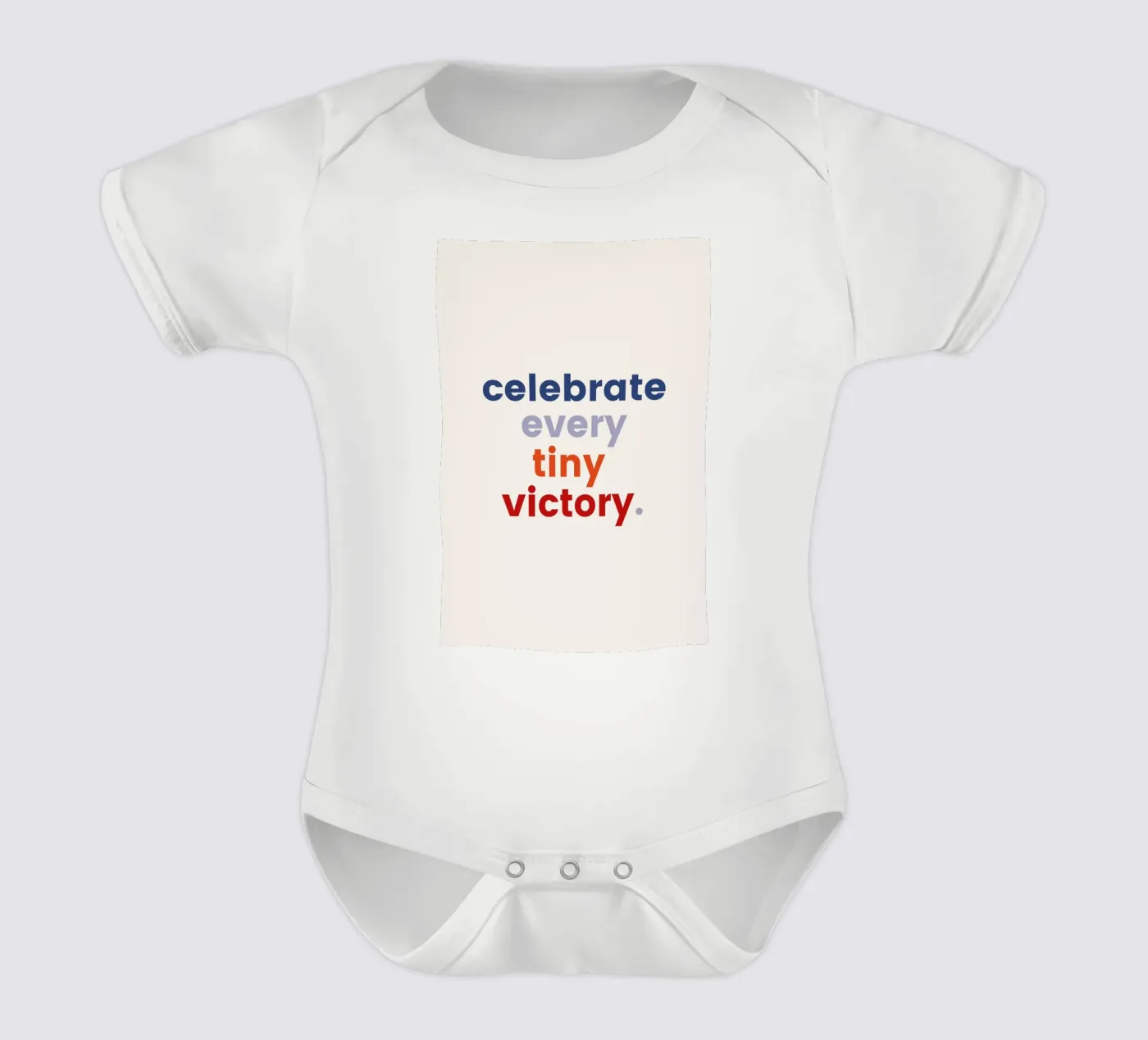 Every Tiny Victory Kurzarm Babybody von daylight design studio