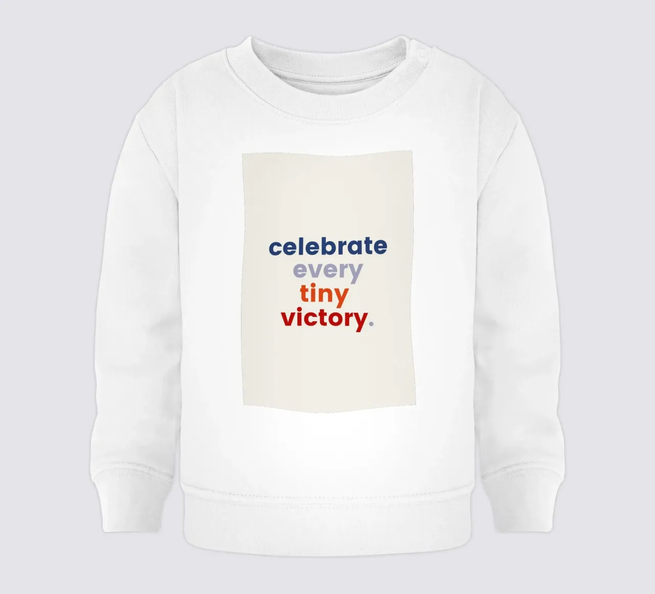 Every Tiny Victory felpa neonato da daylight design studio