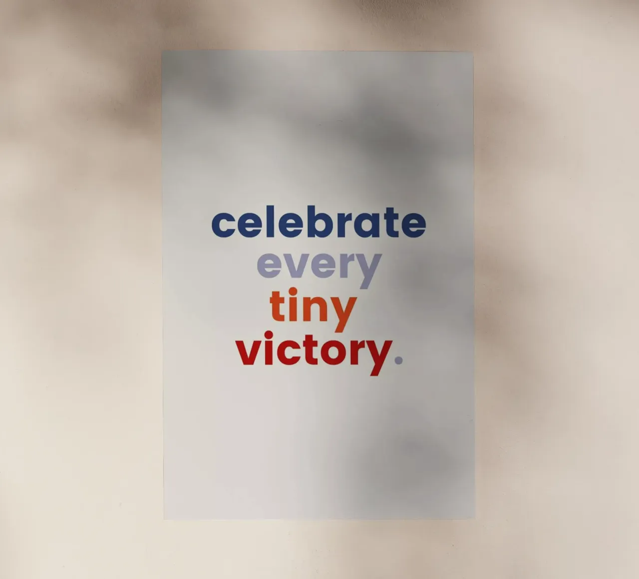 Every Tiny Victory pellicola backlit da daylight design studio