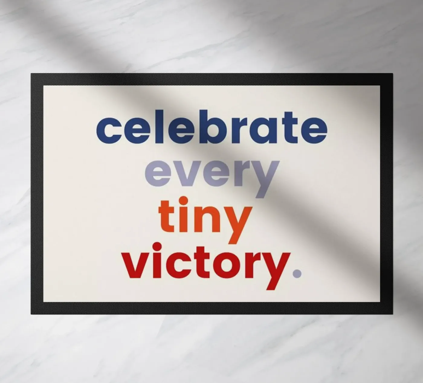 Every Tiny Victory deurmat van daylight design studio