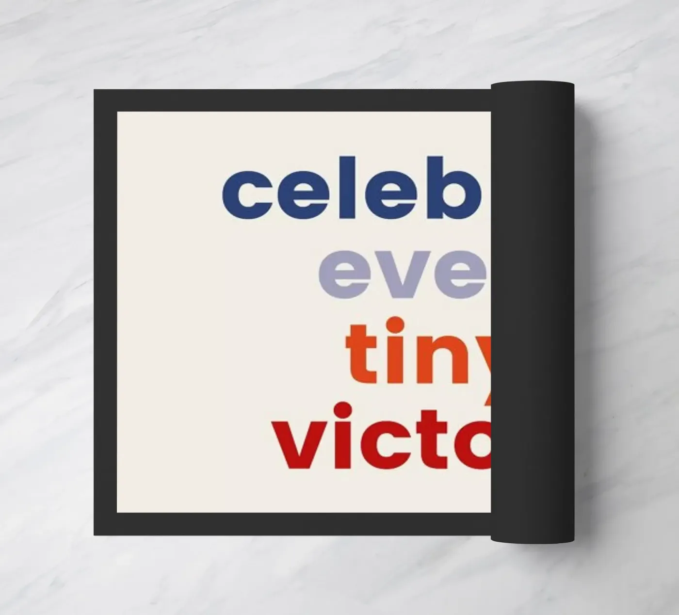 Every Tiny Victory deurmat van daylight design studio