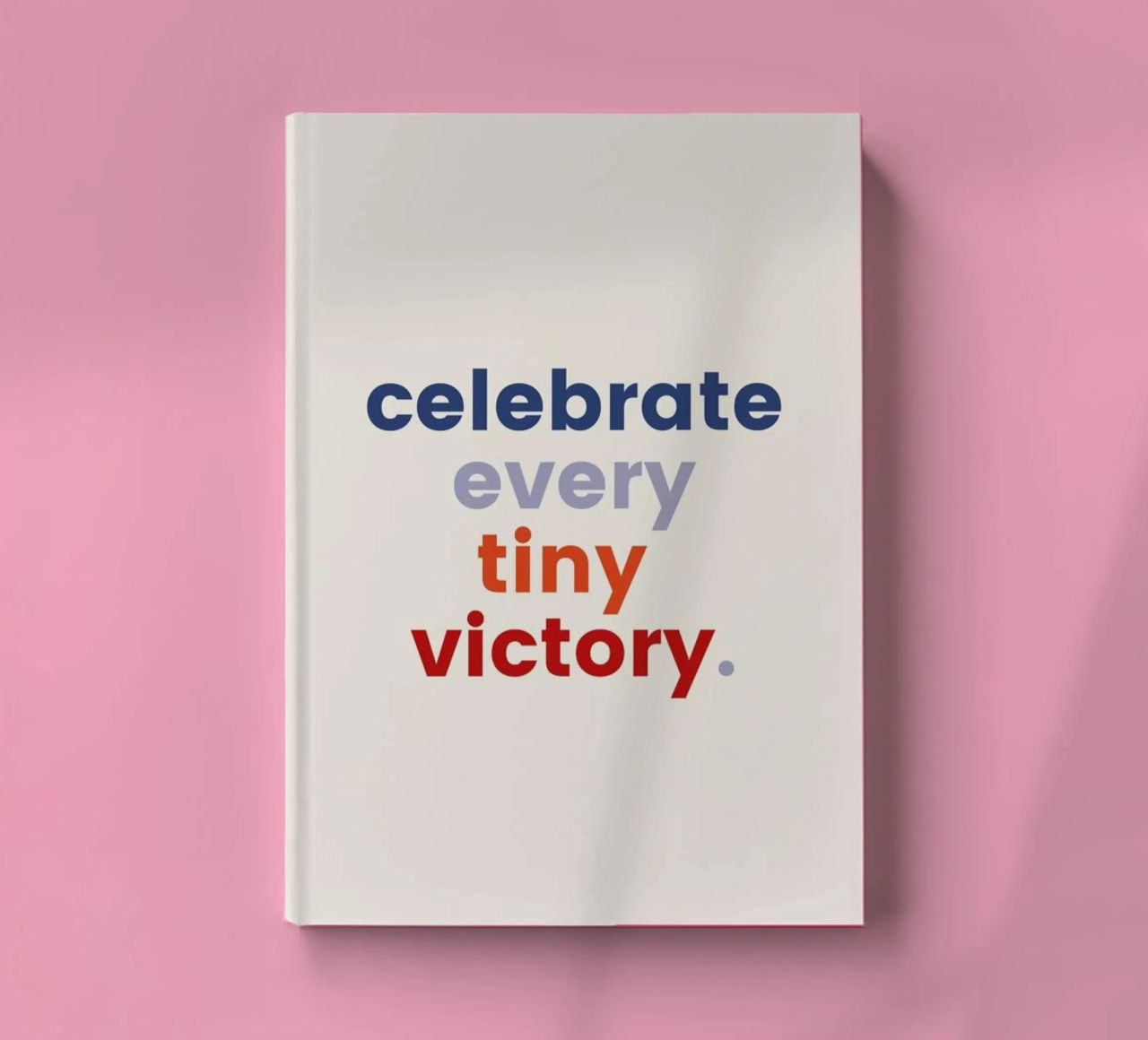 Every Tiny Victory notebook by daylight design studio