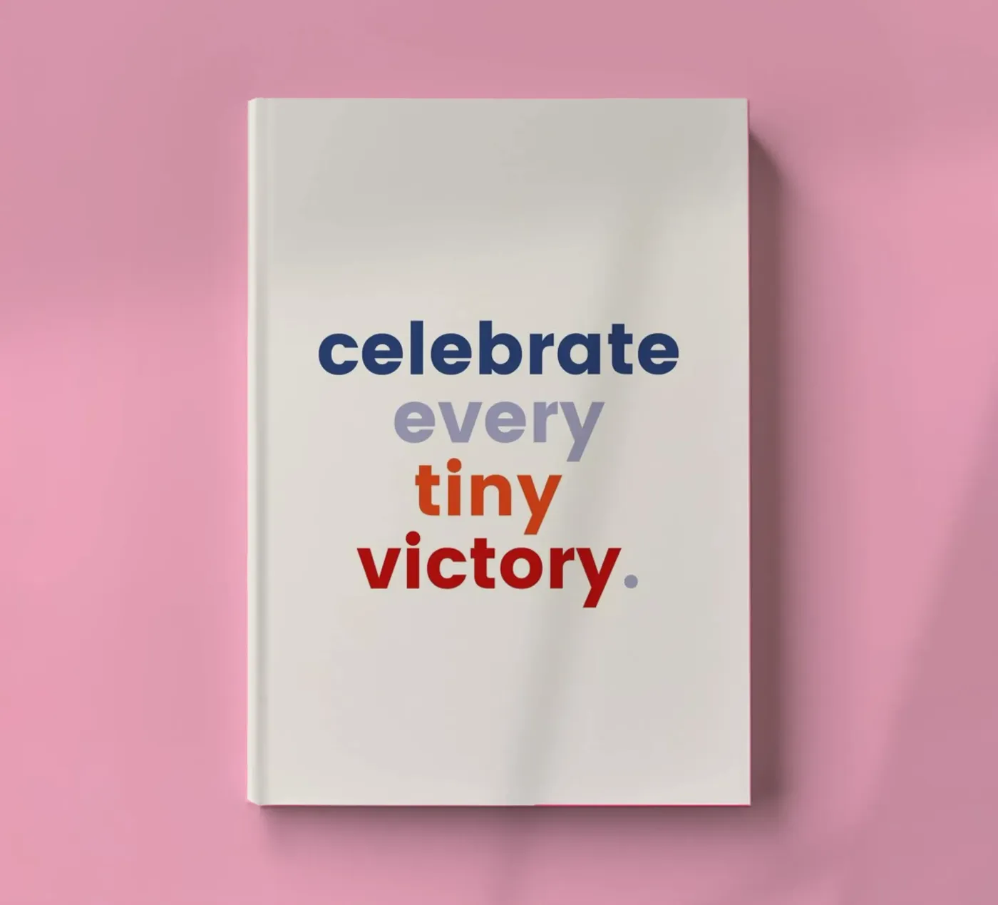 Every Tiny Victory notebook by daylight design studio