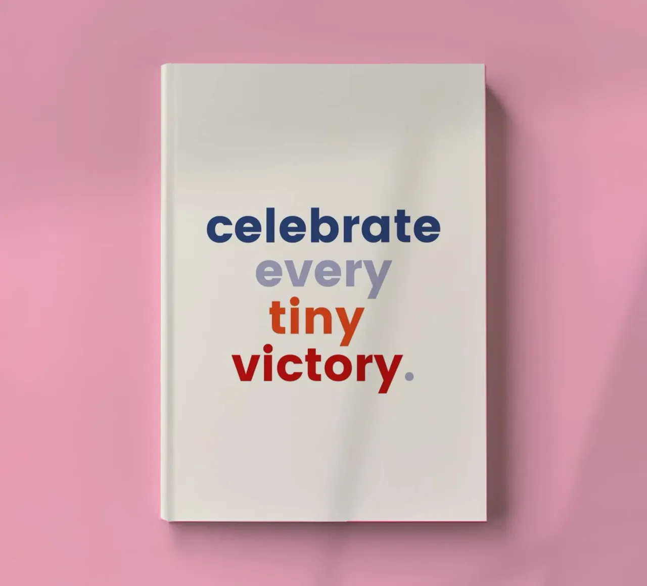 Every Tiny Victory Notizbuch von daylight design studio