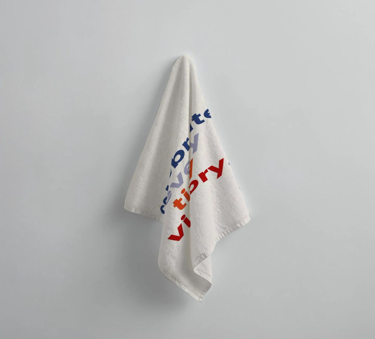 Every Tiny Victory towel by daylight design studio