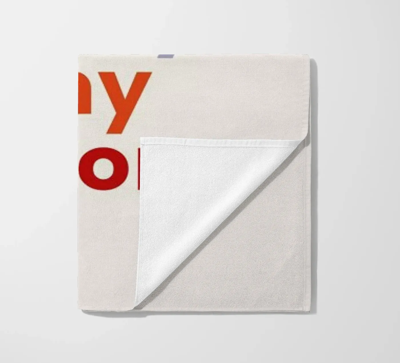 Every Tiny Victory strandhanddoek van daylight design studio