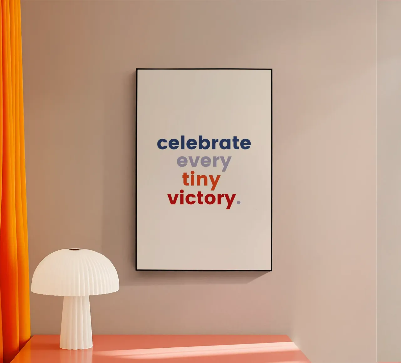 Every Tiny Victory plexiglass da daylight design studio