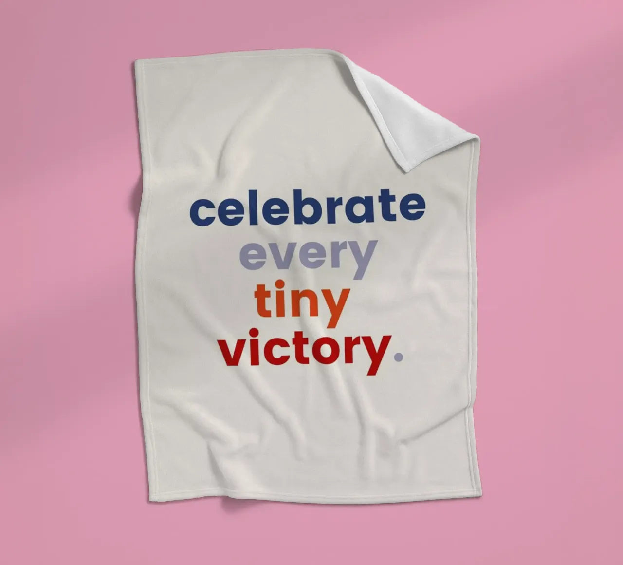 Every Tiny Victory Fleecedecke von daylight design studio