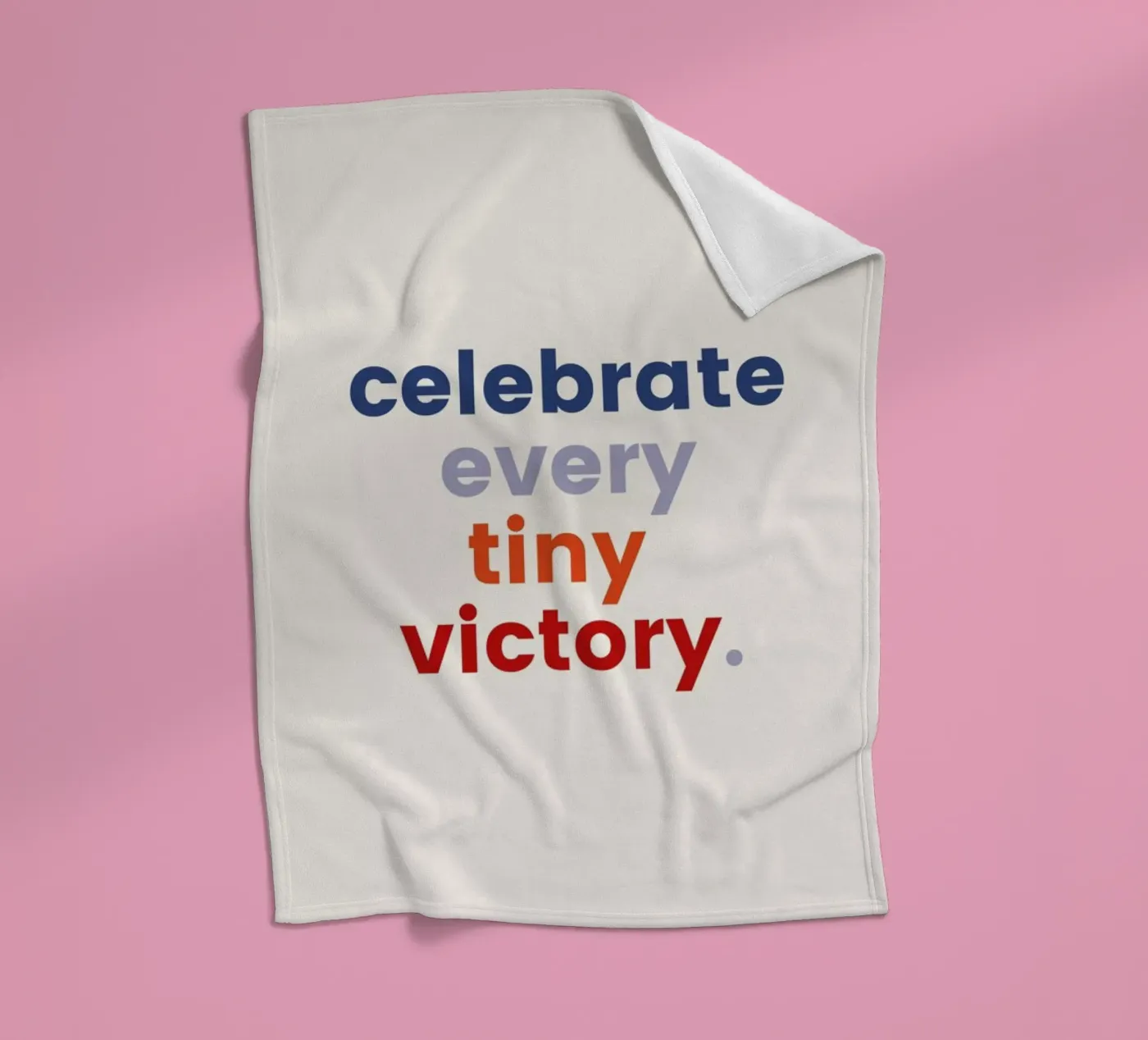 Every Tiny Victory fleecedeken van daylight design studio