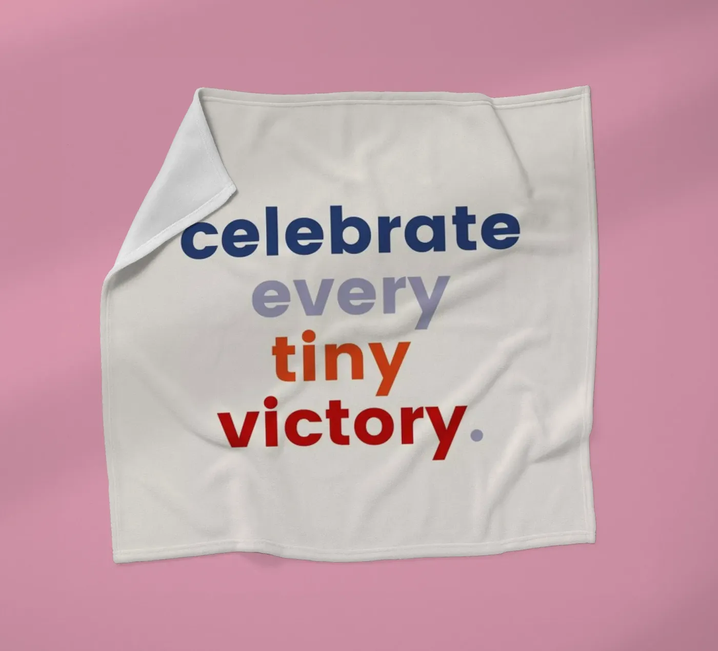 Every Tiny Victory fleecedeken van daylight design studio