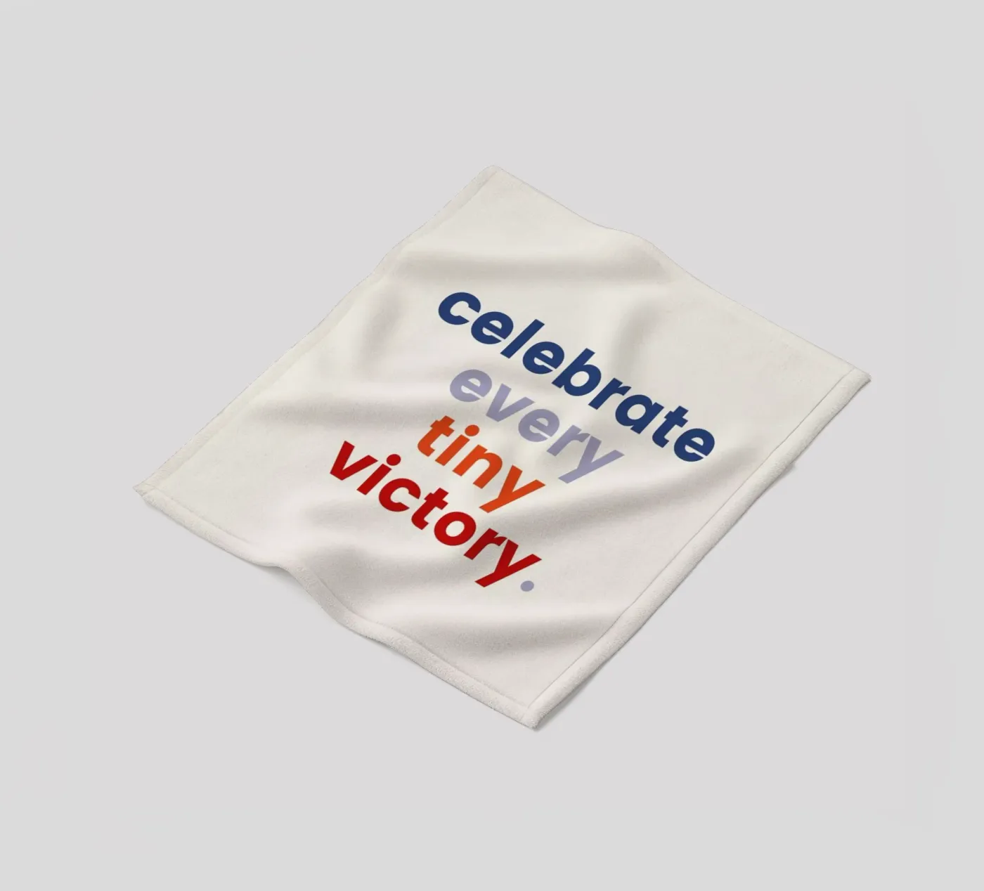 Every Tiny Victory fleecedeken van daylight design studio