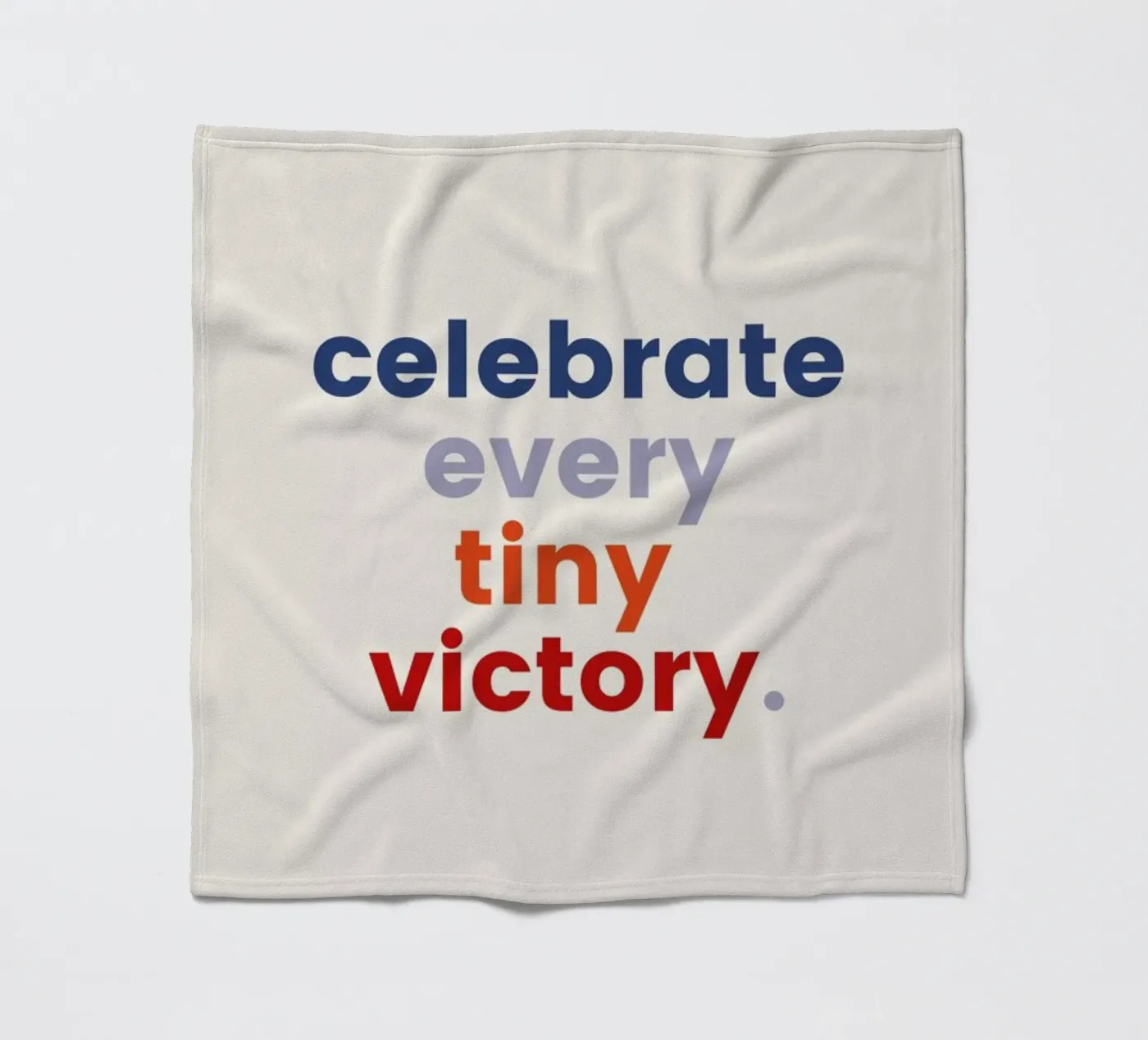 Every Tiny Victory fleecedeken van daylight design studio