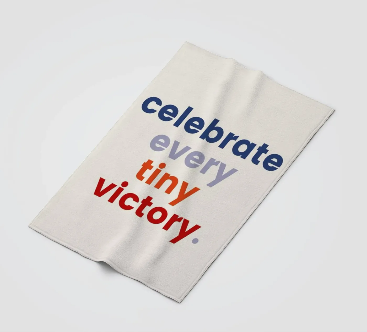 Every Tiny Victory fleecedeken van daylight design studio