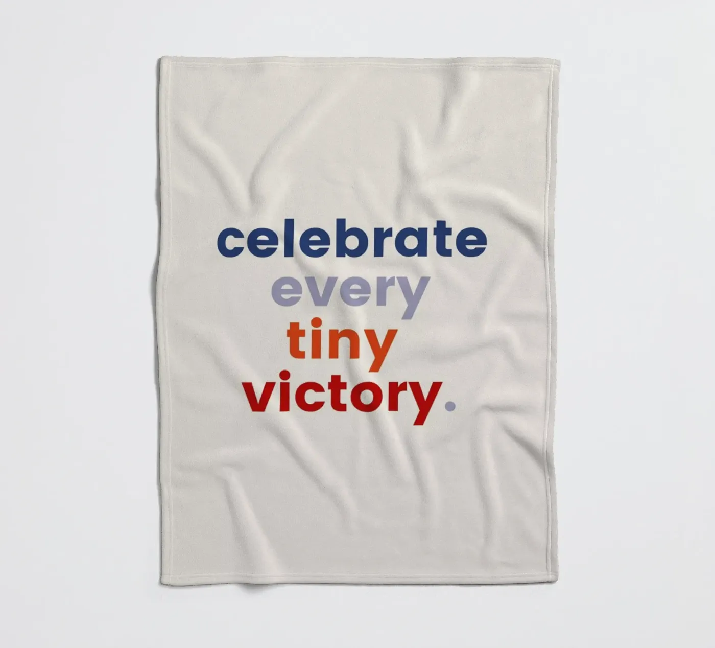 Every Tiny Victory fleecedeken van daylight design studio