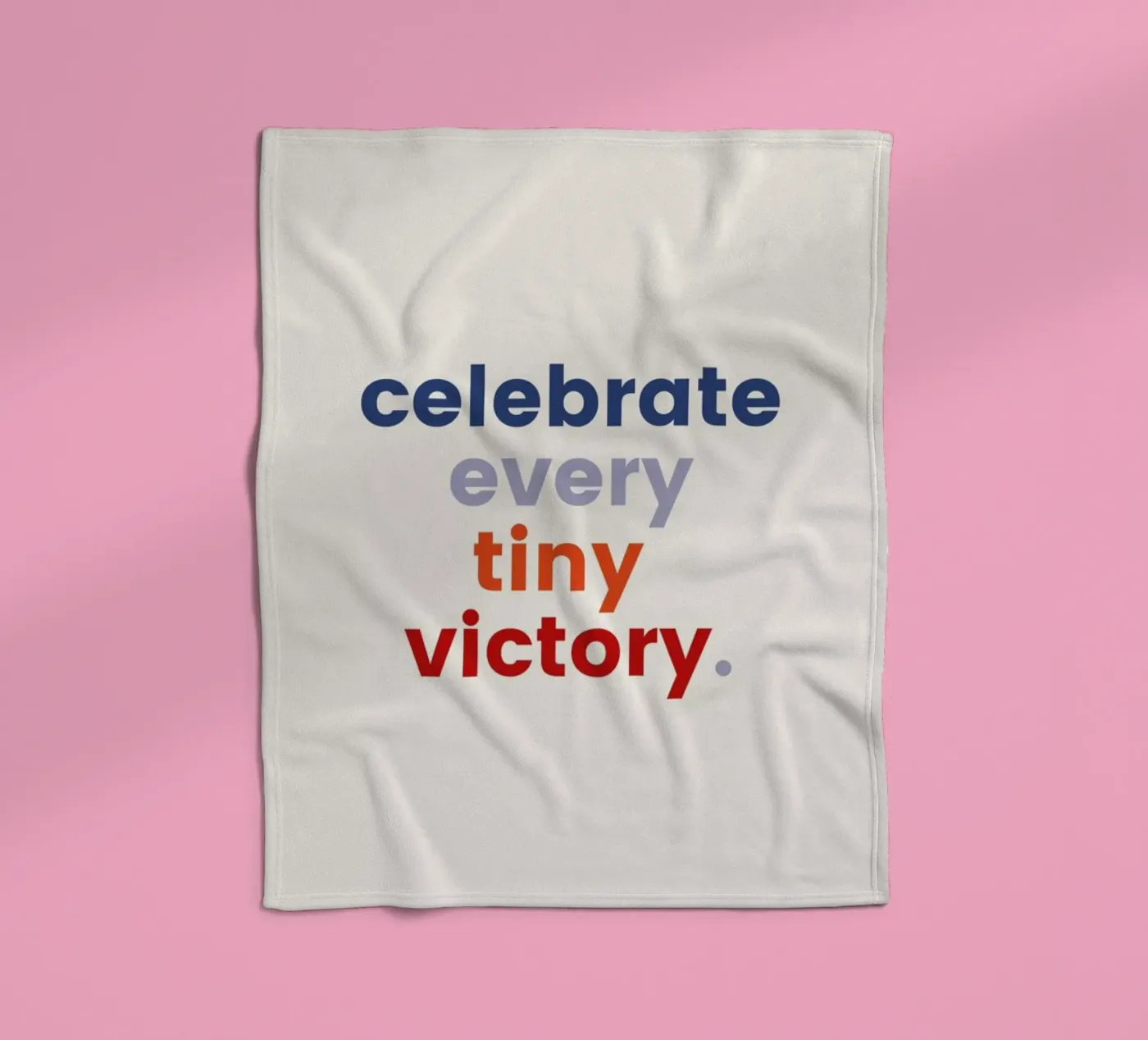Every Tiny Victory fleecedeken van daylight design studio