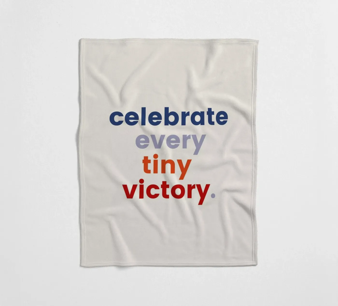 Every Tiny Victory fleecedeken van daylight design studio