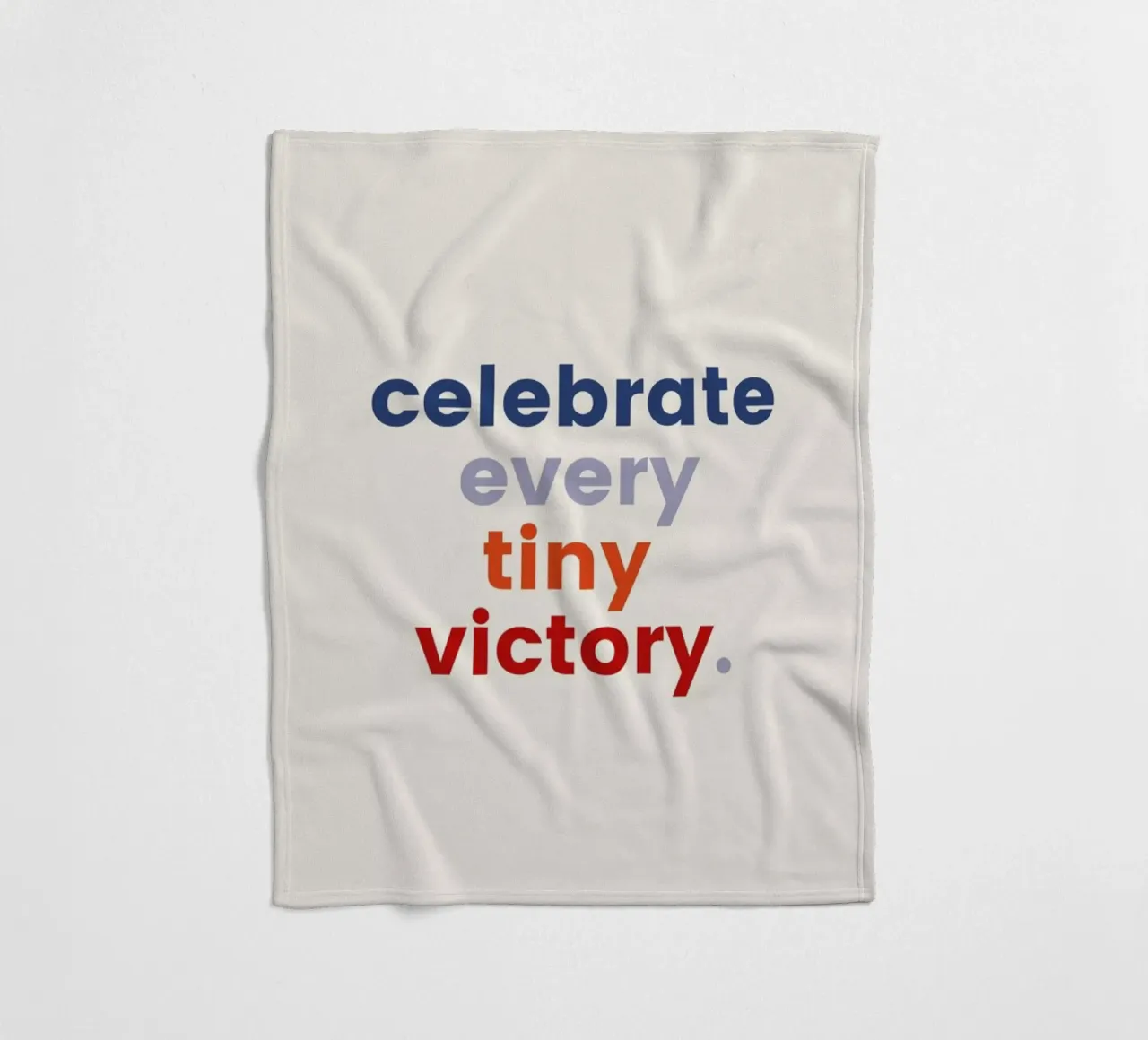 Every Tiny Victory Fleecedecke von daylight design studio