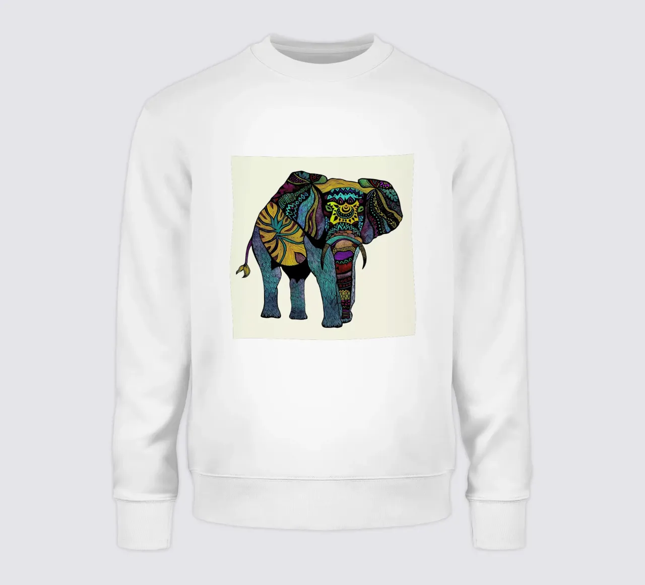 Elephant of Namibia felpa da Pom Graphic Design