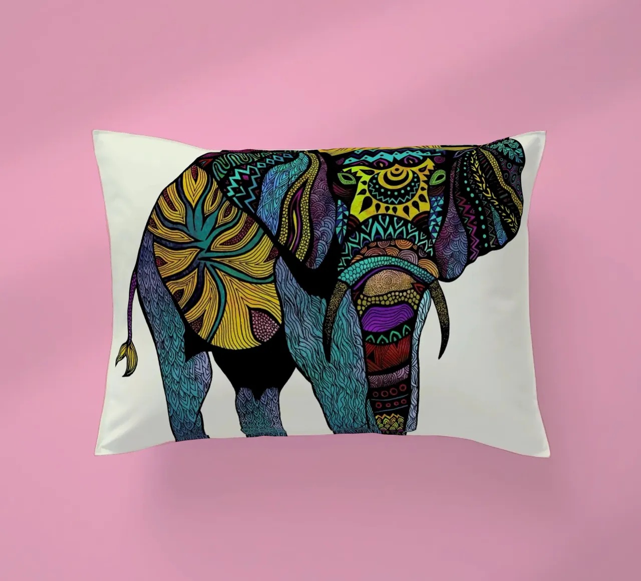 Elephant of Namibia cuscino da Pom Graphic Design