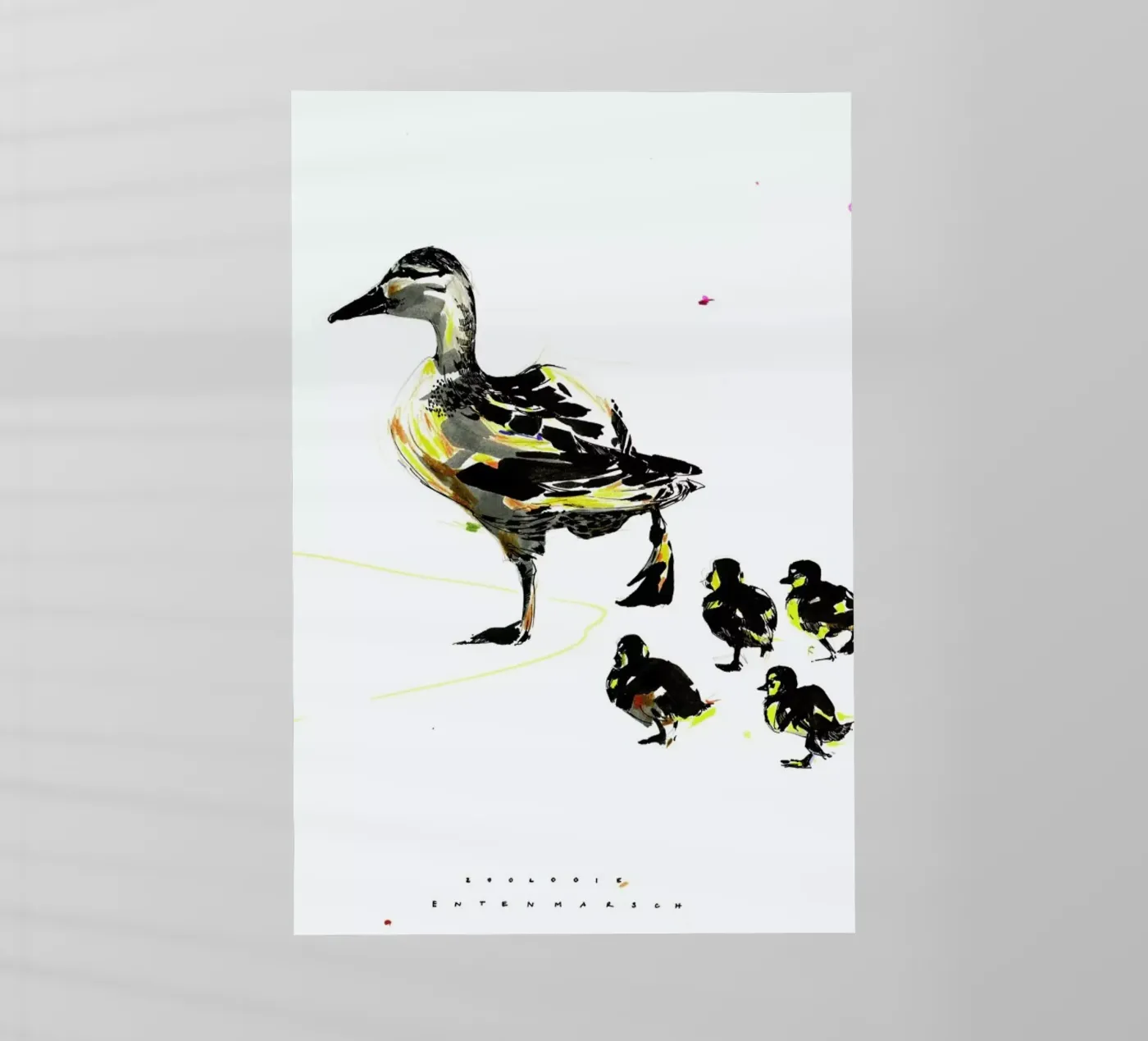 Ducks pellicola backlit da Mala Alani