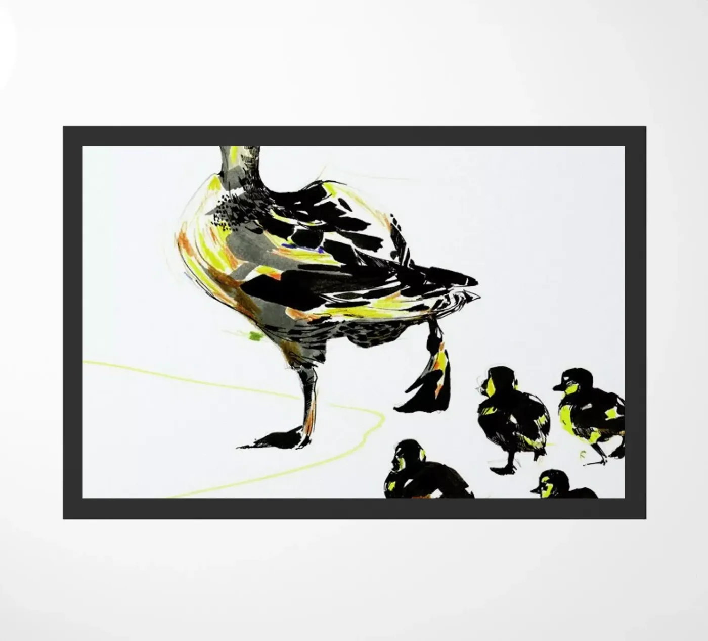 Ducks paillasson de Mala Alani