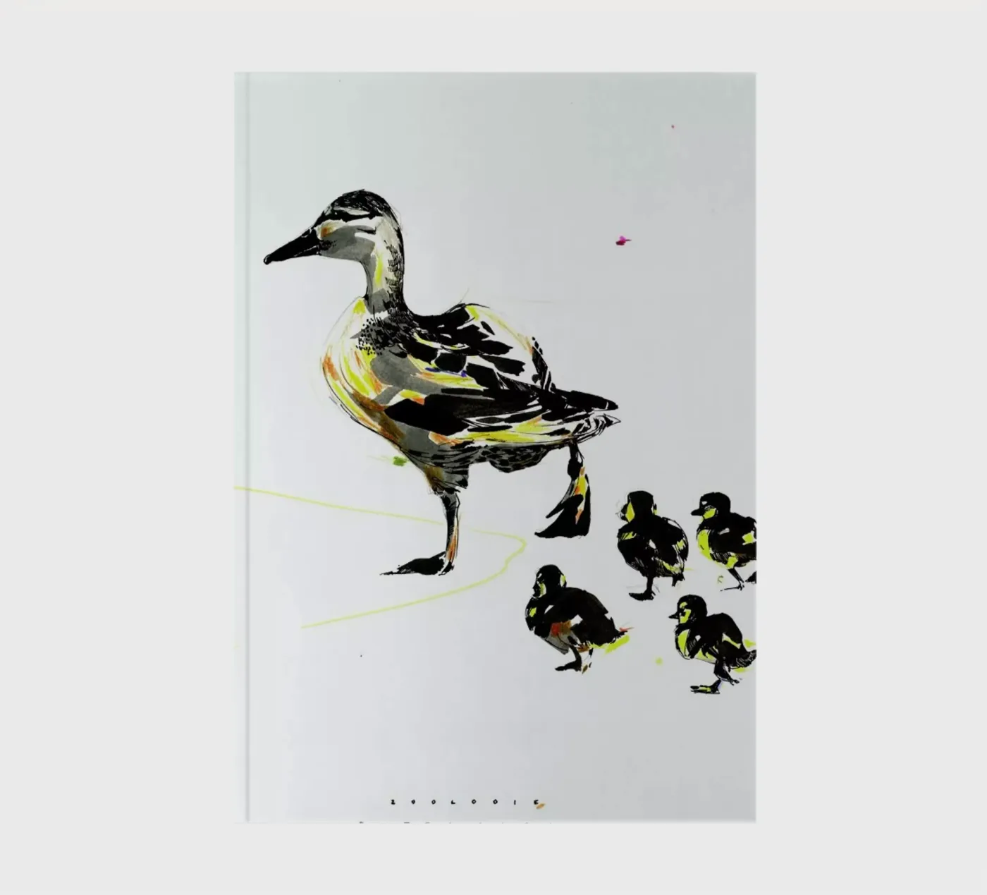 Ducks notebook by Mala Alani