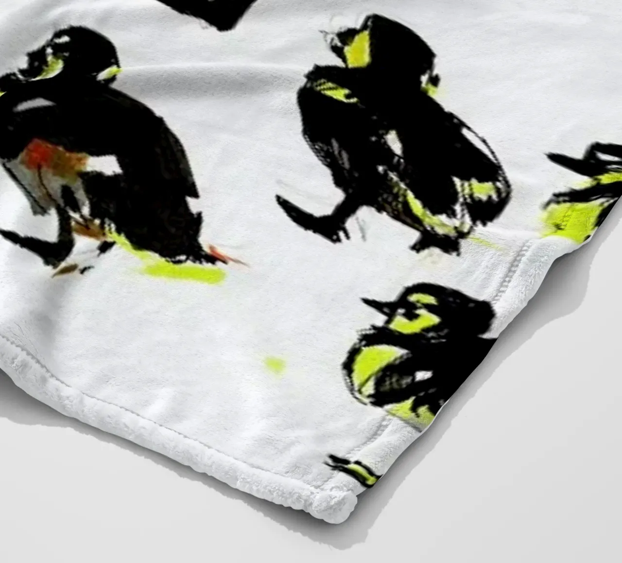 Ducks Fleecedecke von Mala Alani