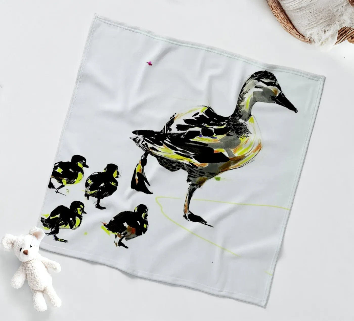 Ducks coperta in pile da Mala Alani