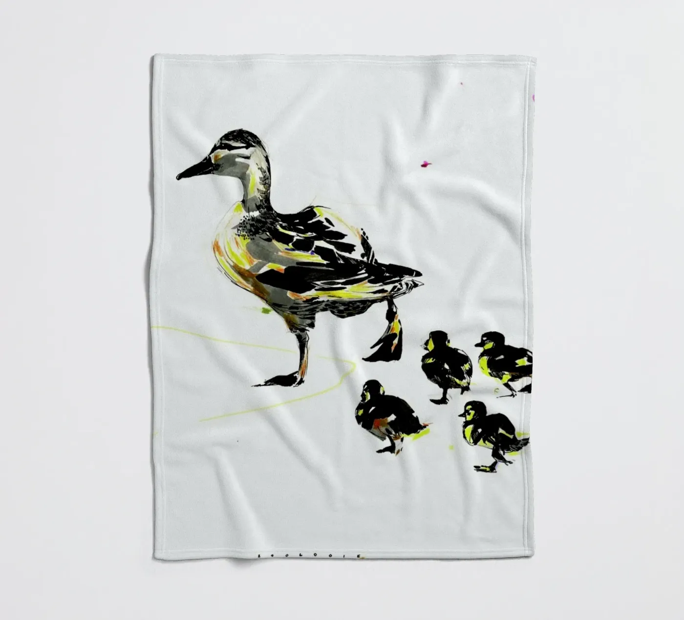 Ducks coperta in pile da Mala Alani