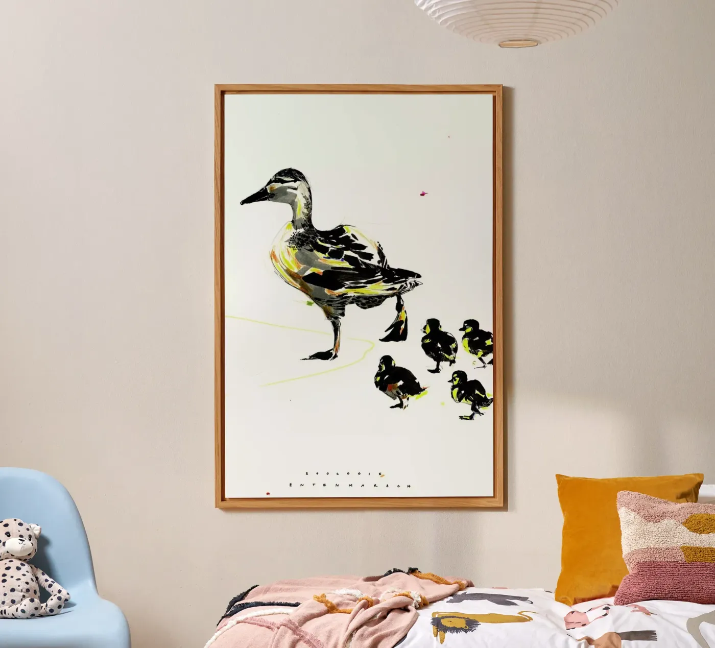 Ducks forex plate by Mala Alani