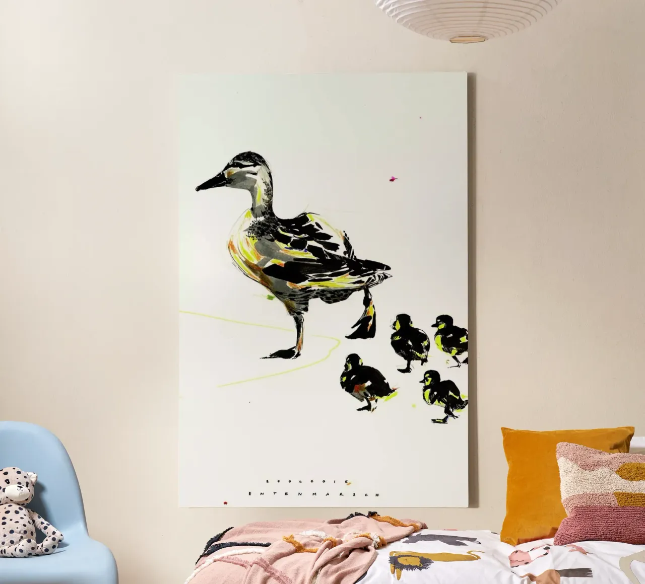 Ducks tela da Mala Alani