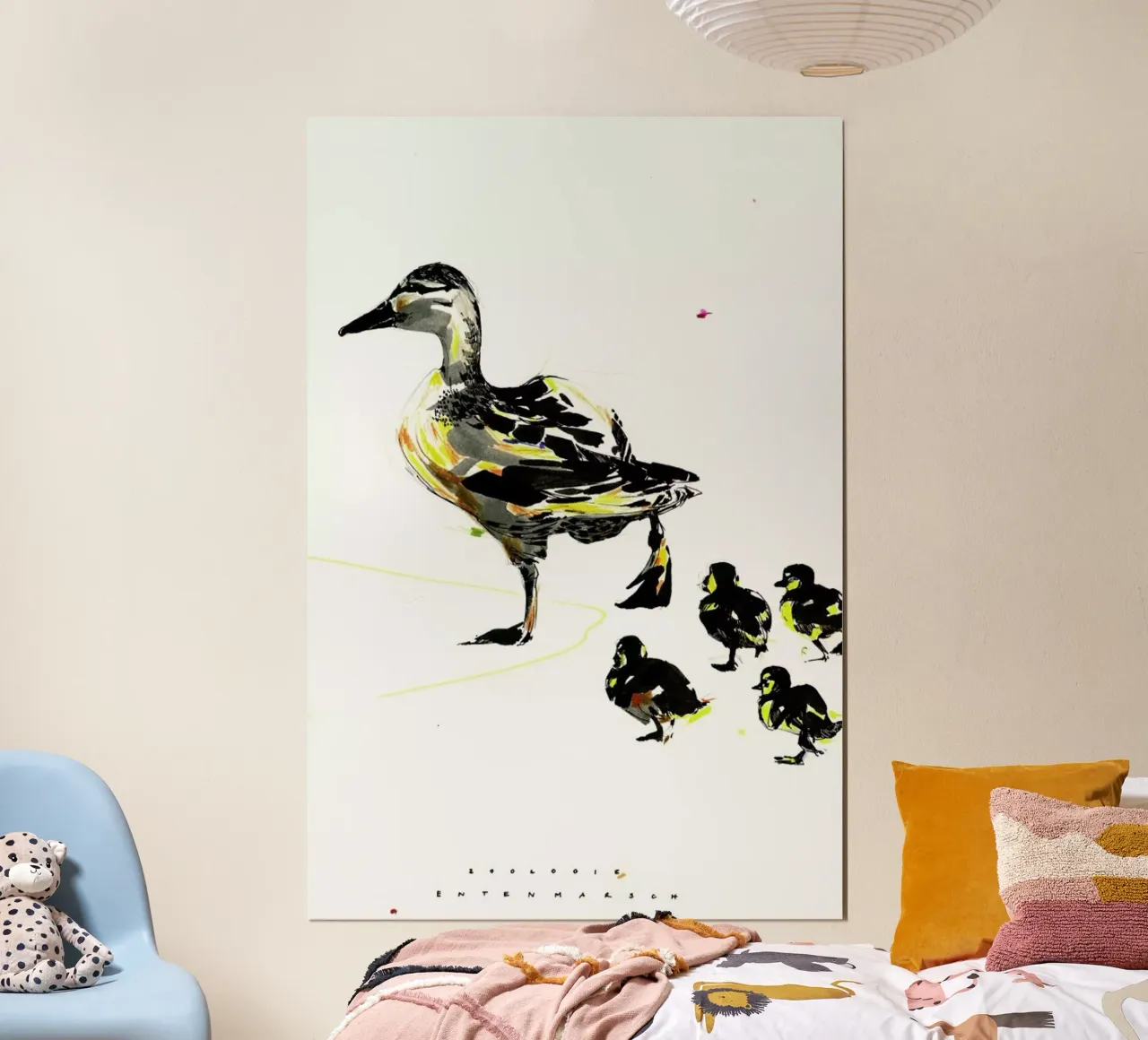 Ducks poster da Mala Alani