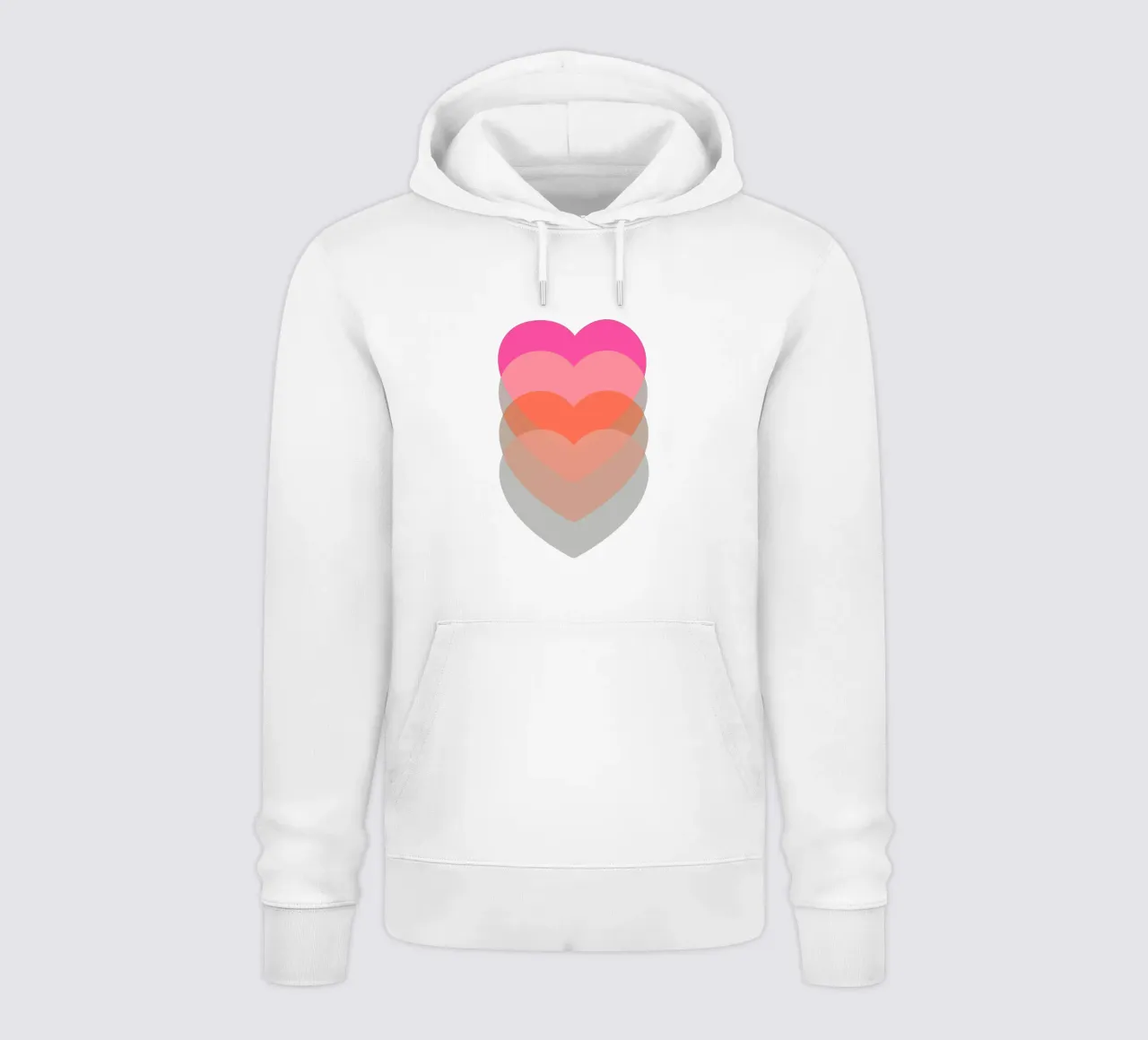 Cuore pulsante felpa con cappuccio da Rose Beck Art