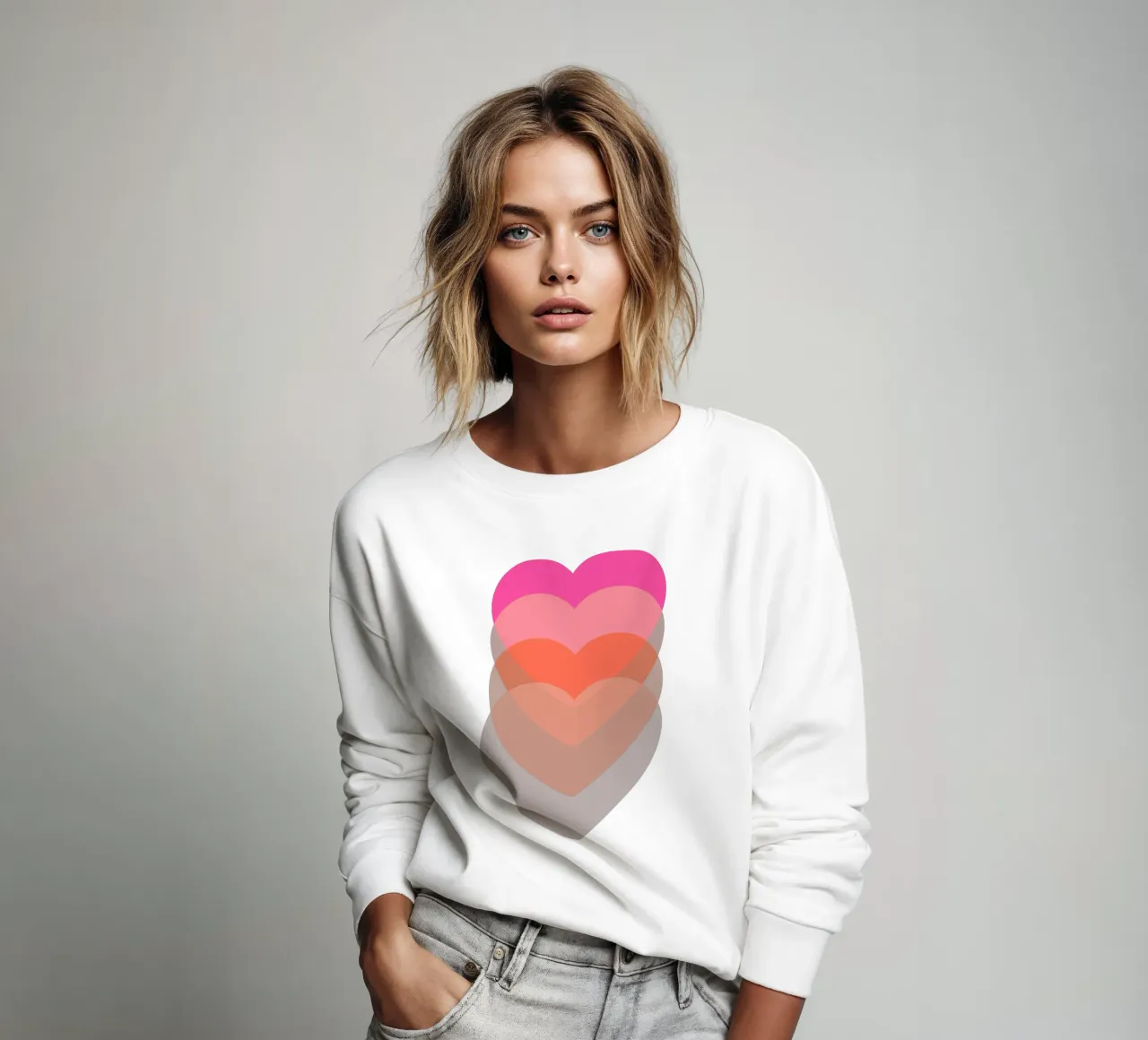 Cuore pulsante felpa da Rose Beck Art