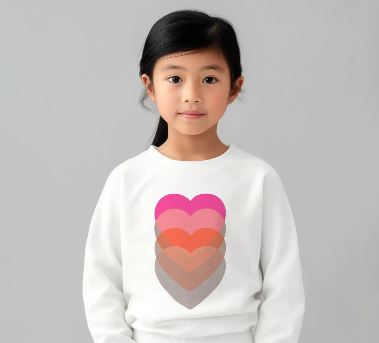 Cuore pulsante felpa bambino da Rose Beck Art