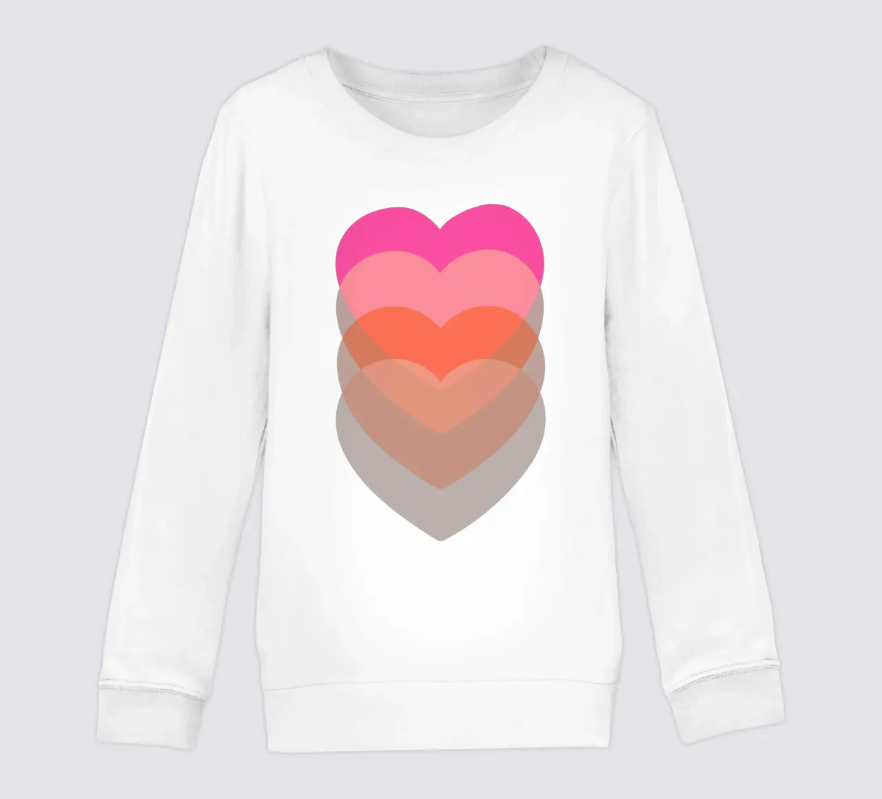 Cuore pulsante felpa bambino da Rose Beck Art