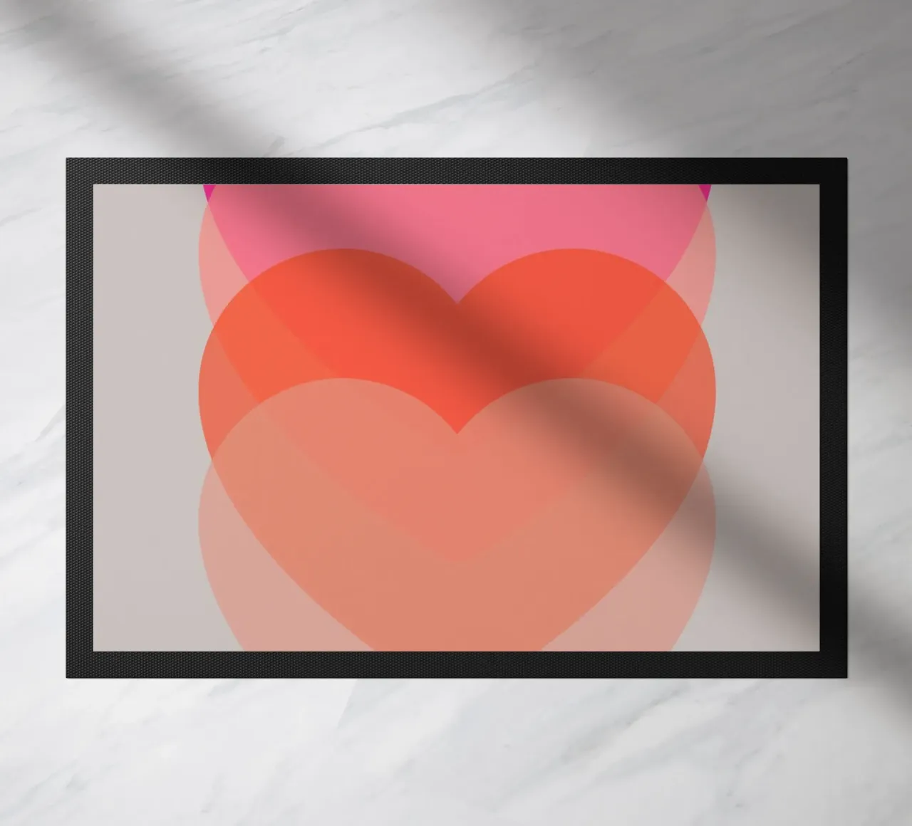 Cuore pulsante zerbino da Rose Beck Art