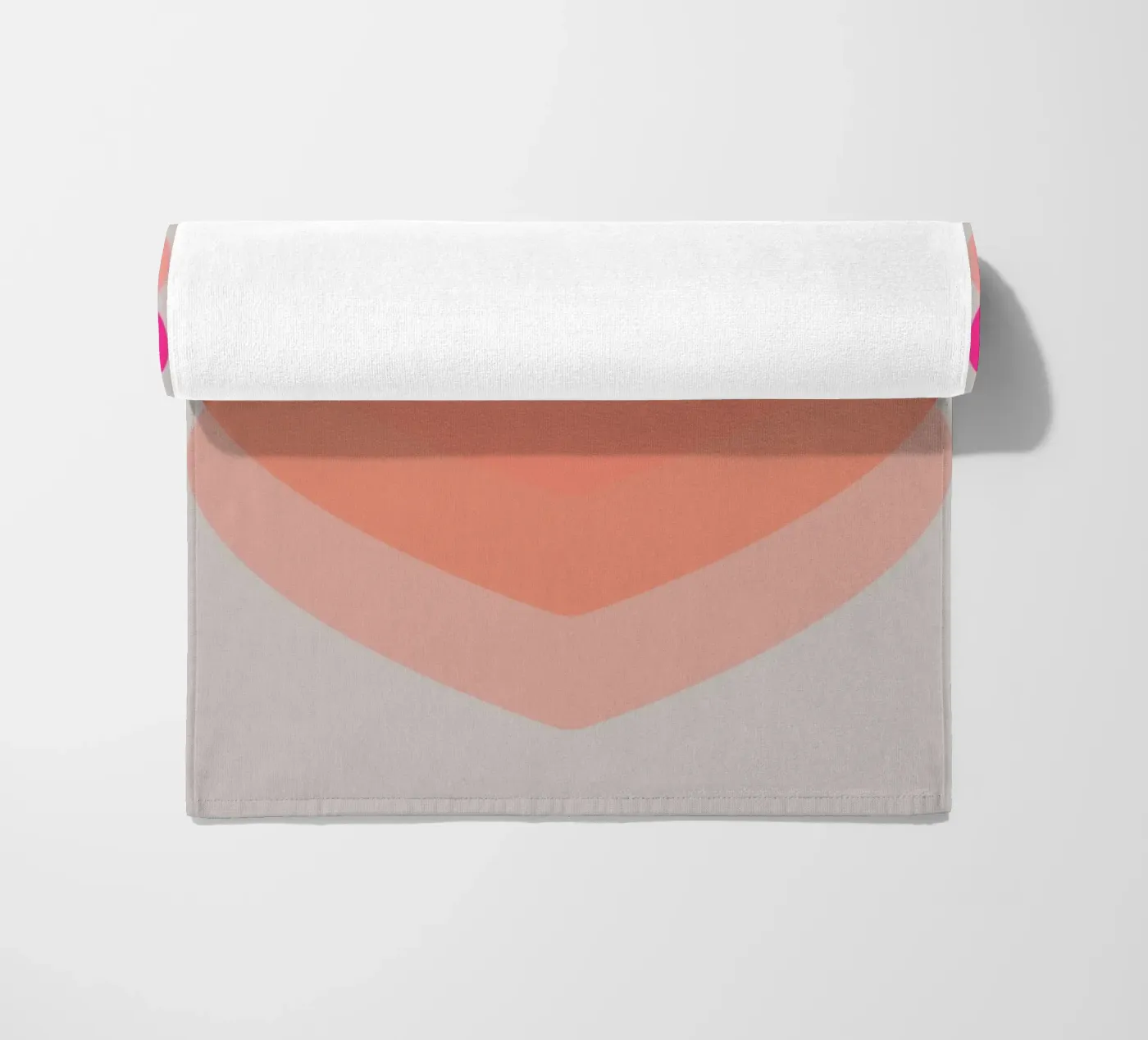 Cuore pulsante telo mare da Rose Beck Art